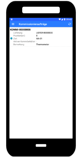 Kommi auftrag